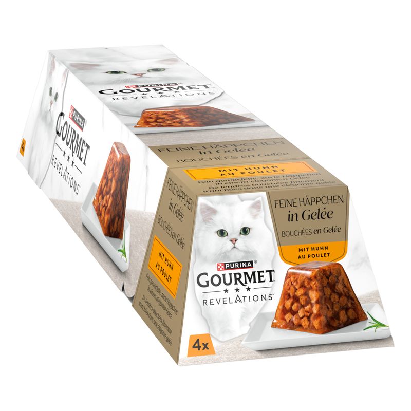 GOURMET REVELATIONS CHUNKS POULET  IRRESISTIBLE  4 x 57 g