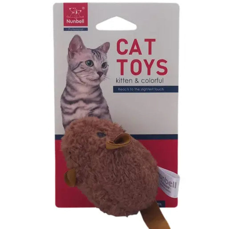 NUNBELL - GRANDE SOURIS EN PELUCHE