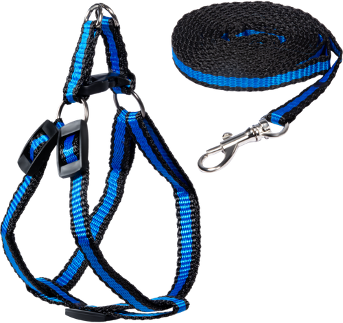 HARNAIS AVEC LAISSE ELASTIQUE