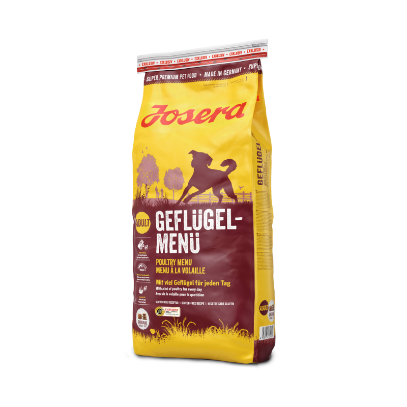 JOSERA - Poultry Menu à la Volaille pour Chien Adult 15 kg