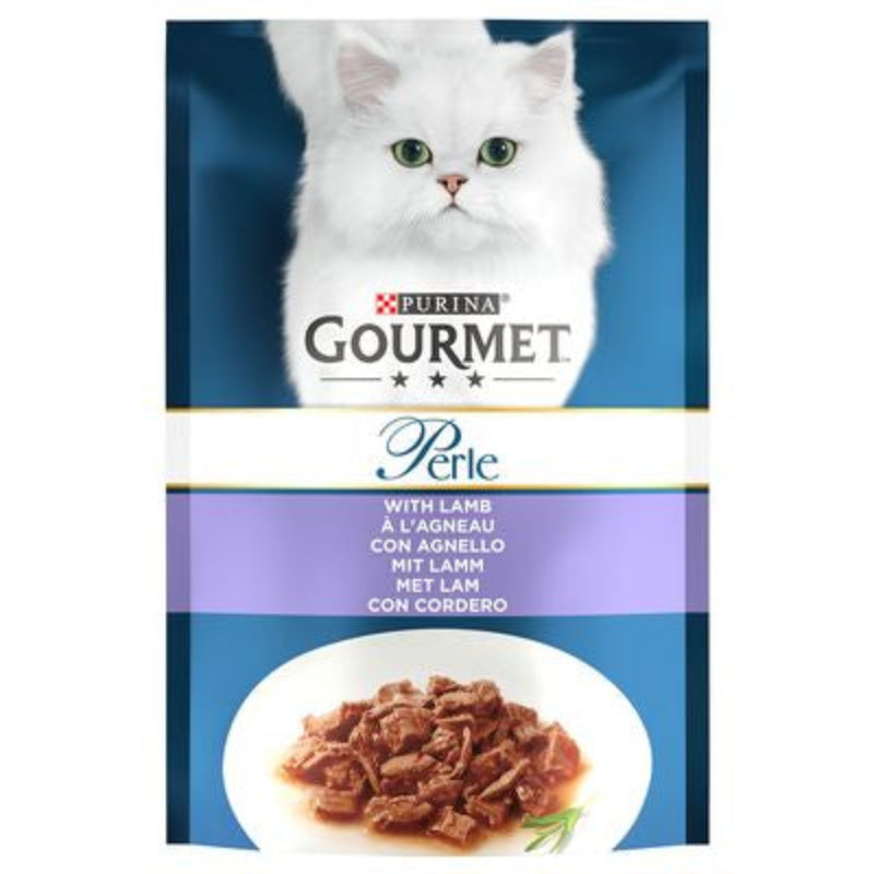 GOURMET PERLE - POCHON POUR CHAT  24*85 GR