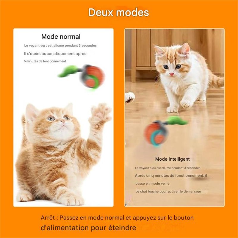 JOUETS INTERACTIFS ELECTIQUES AVEC CORDE DE ROTATION AUTOMATIQUE