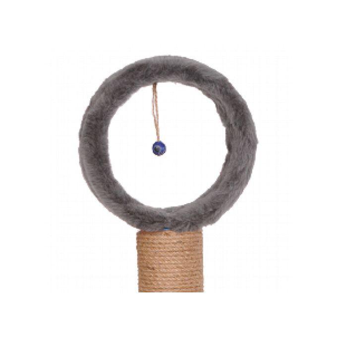 POTEAU A GRIFFER POUR CHAT GRIS