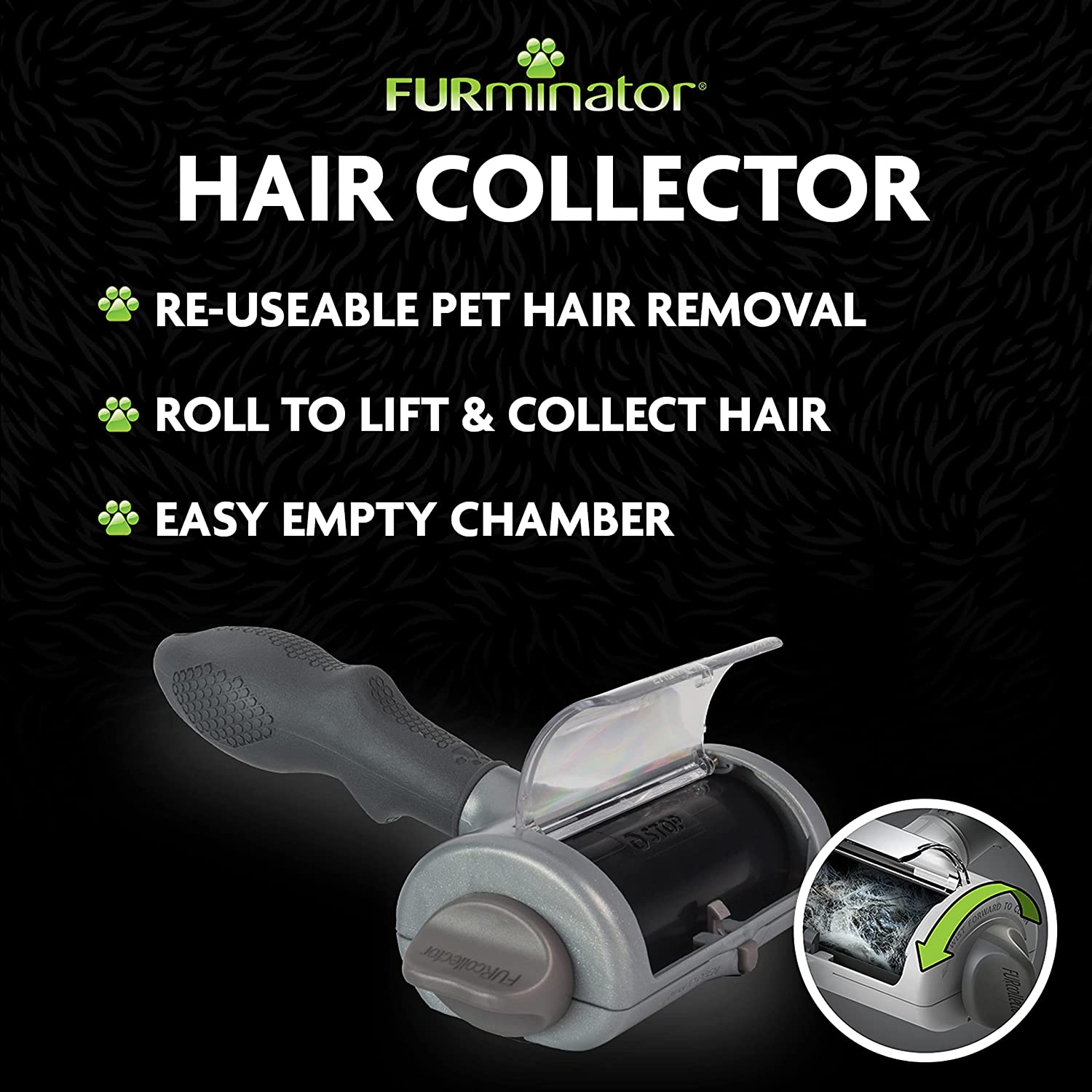 FURMINATOR OUTIL DE COLLECTE DE CHEVEUX POUR CHAT ET CHIEN