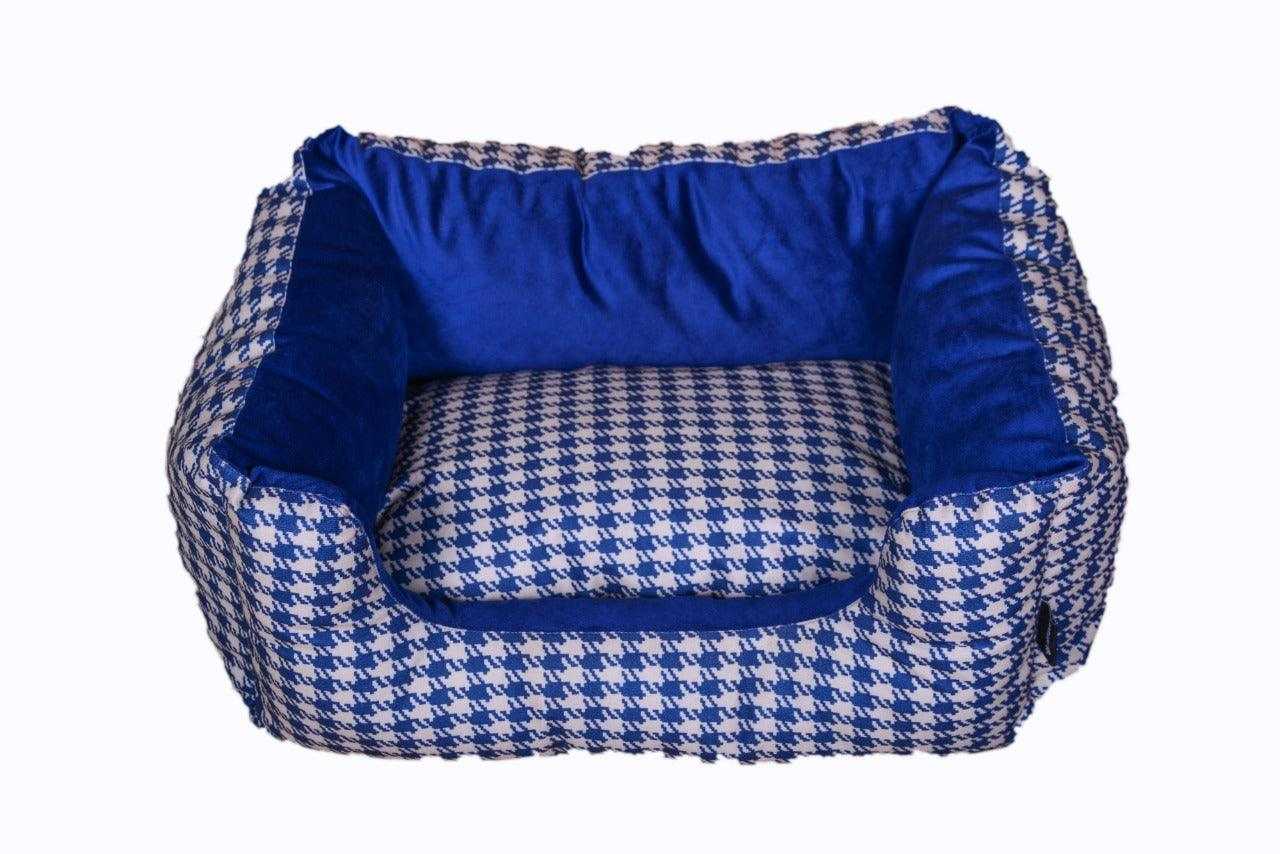 PANIER HEXAGONAL DOUBLE FACE BLEU