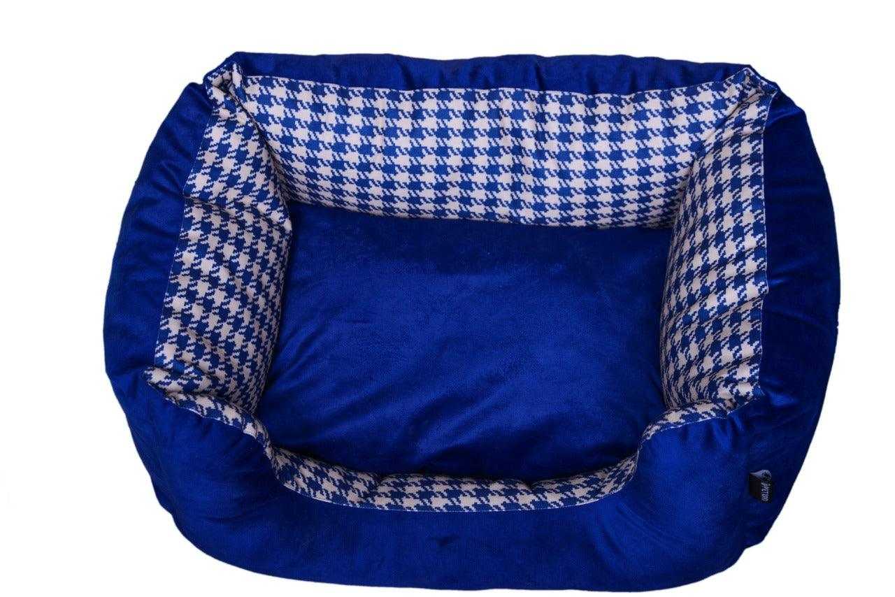 PANIER HEXAGONAL DOUBLE FACE BLEU
