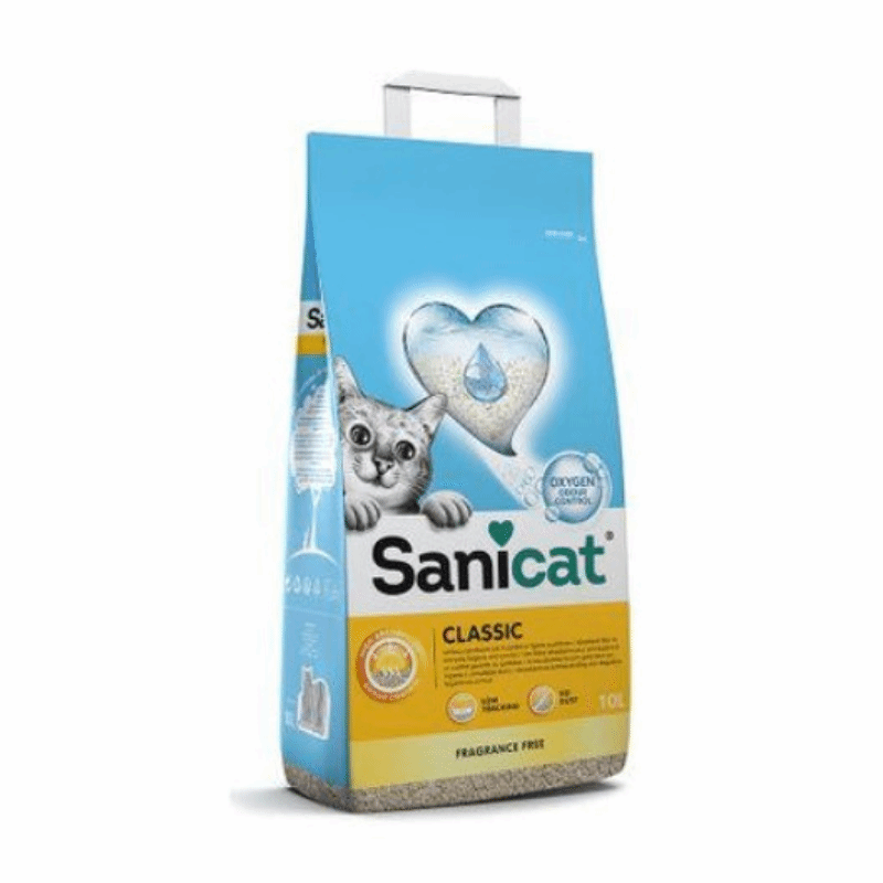 LITIERE SANICAT CLASSIC OXYGEN 10L