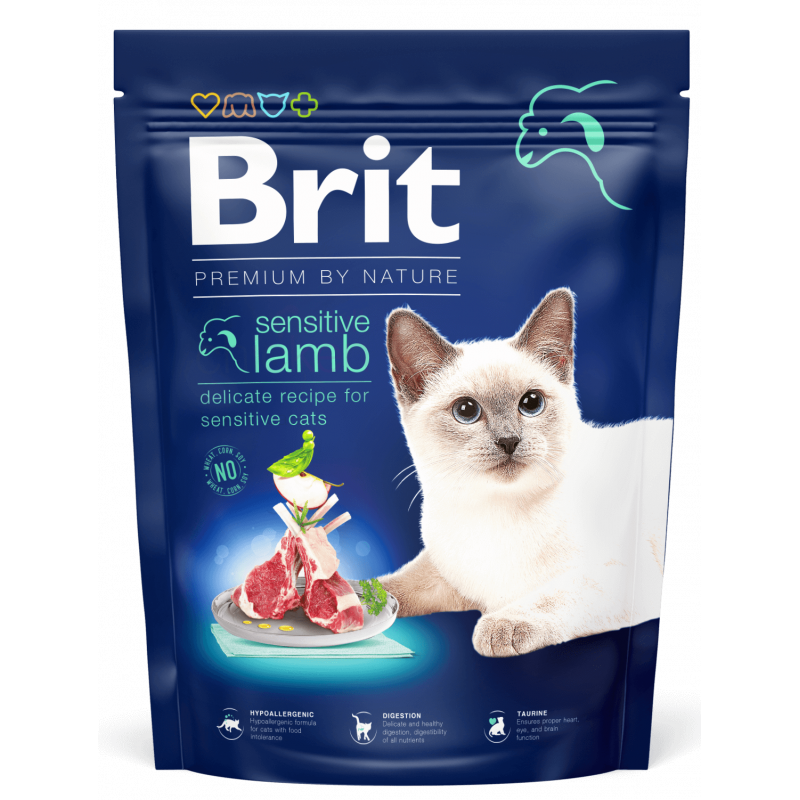 BRIT PREMIUM BY NATURE À L'AGNEAU POUR CHAT SENSIBLE