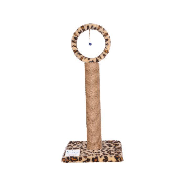 POTEAU A GRIFFER POUR CHAT GRIS