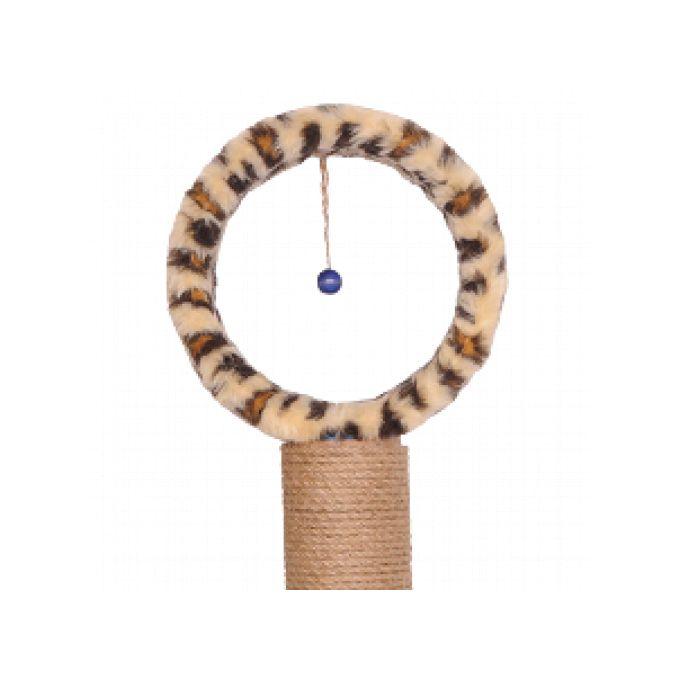 POTEAU A GRIFFER POUR CHAT GRIS