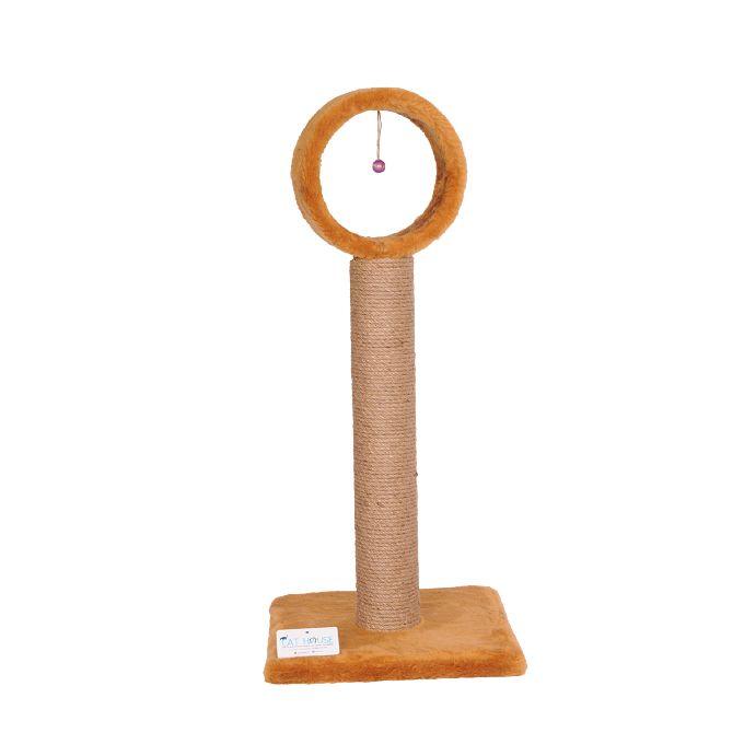 POTEAU A GRIFFER POUR CHAT GRIS